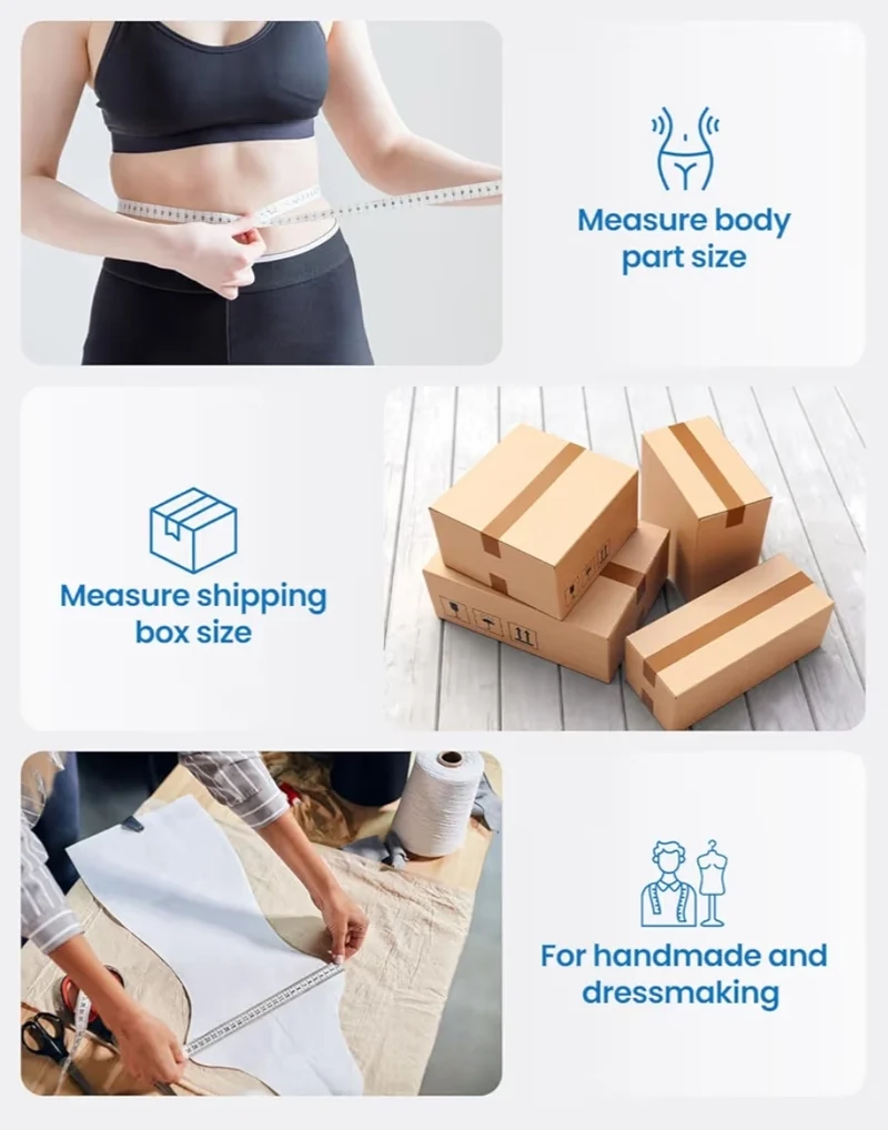 Smart Tape Measure with Smart Scale for Body Weight