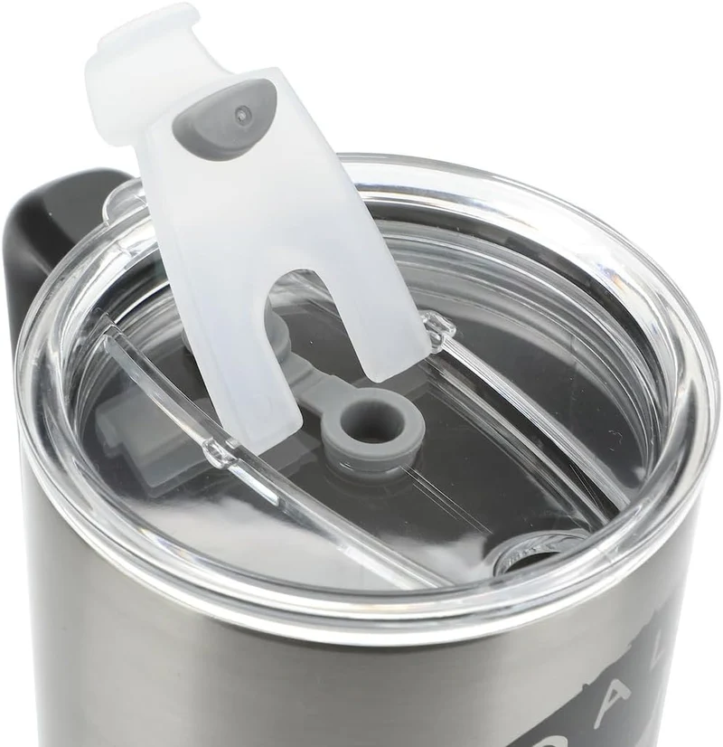 Insulated Stainless Steel Tumbler w/ Reusable Straw & Leak-Proof Lid Easy Carry Handle 40oz (Starwars)