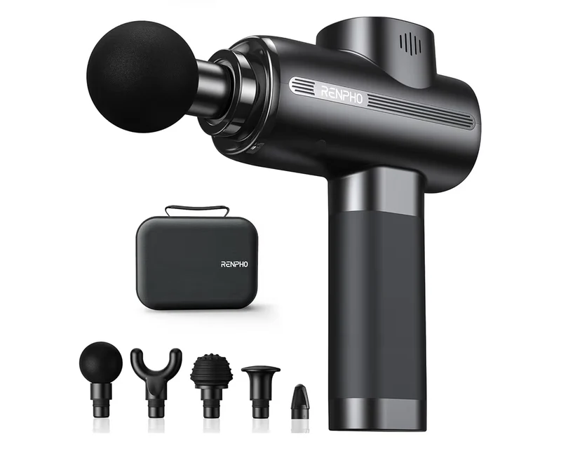 Massage Gun Deep Tissue Percussion Handheld Neck Massager Electric Mini Back Massagers with Carry Case