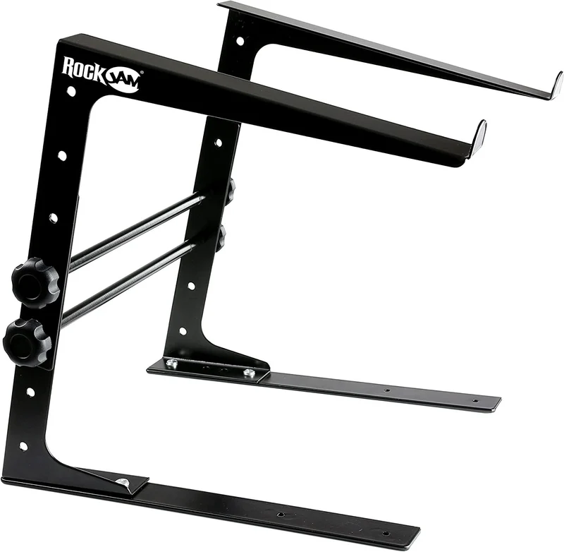Adjustable Height Anti-Slip Design Portable DJ Lightweight Metal Laptop Stand