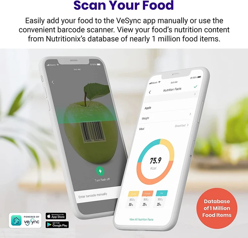 BRAND NEW Food Kitchen Scale Digital Grams & Ounces for Weight Loss Keto Baking