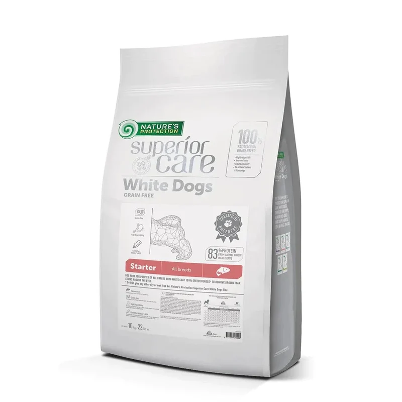 White Puppy All Breeds Grain Free Salmon dry dog food Premium Grainless Dry Feed