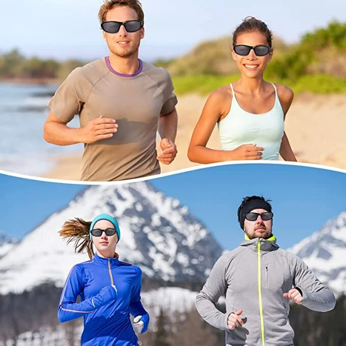 4 Pairs Unisex Polarized Sunglasses UV Protection Sports Driving Glasses Sports