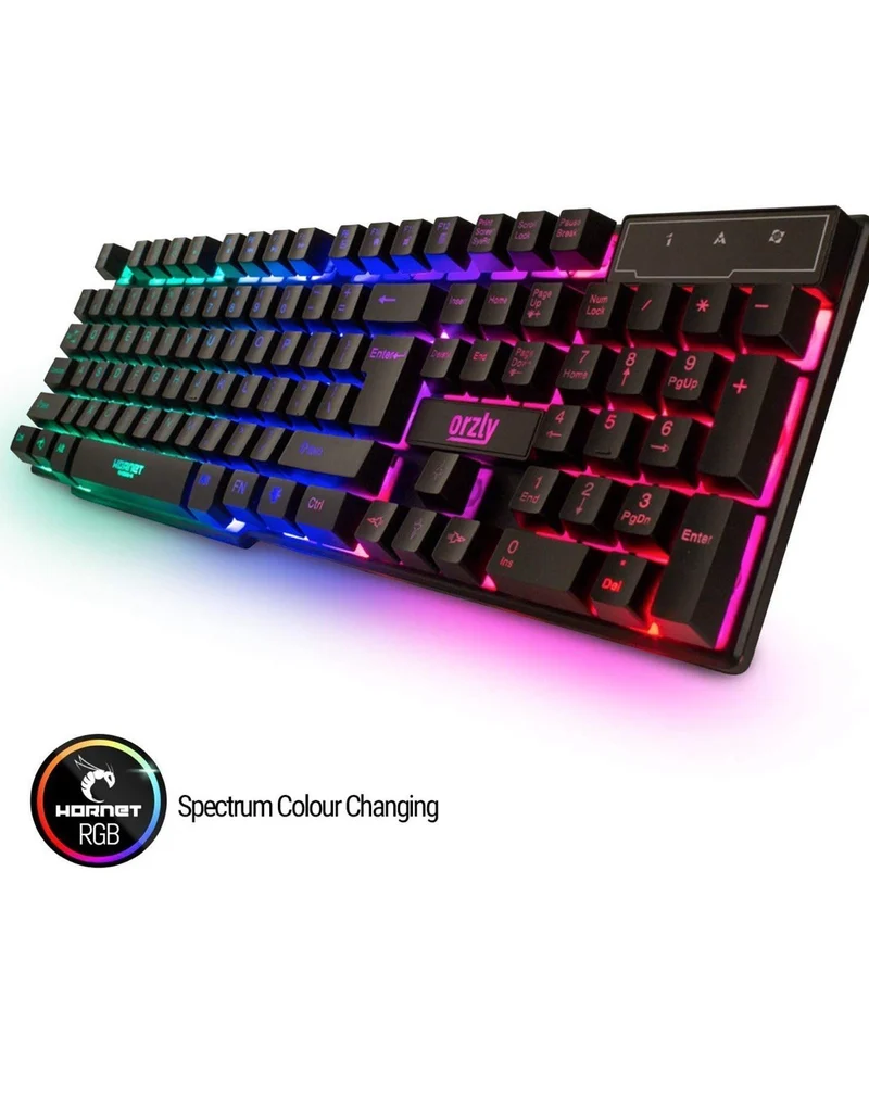 BUNDLE - Gaming Keyboard Mouse Headset Combo,USB Wired Crack Backlit Keyboard