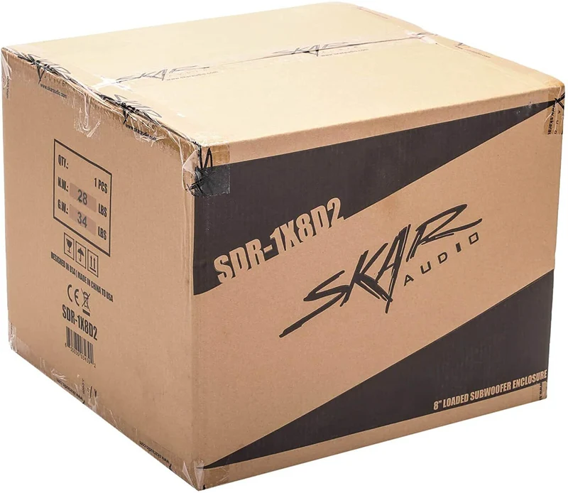 Skar Audio Single 12" 700W Loaded SDR Series Vented Subwoofer Enclosure SDR-1X12