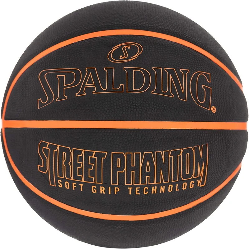 SPALDING Street NEON ORANGE PHANTOM Indoor Outdoor Basketball Size 29.5" I NEW