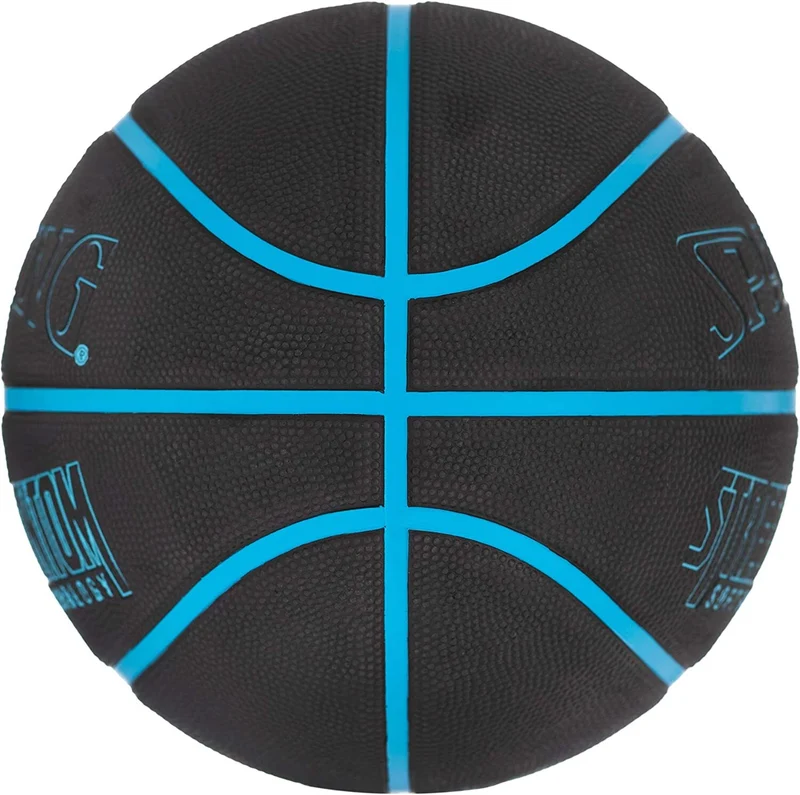 SPALDING Street NEON BLUE PHANTOM Indoor Outdoor Basketball Size 29.5" I NEW