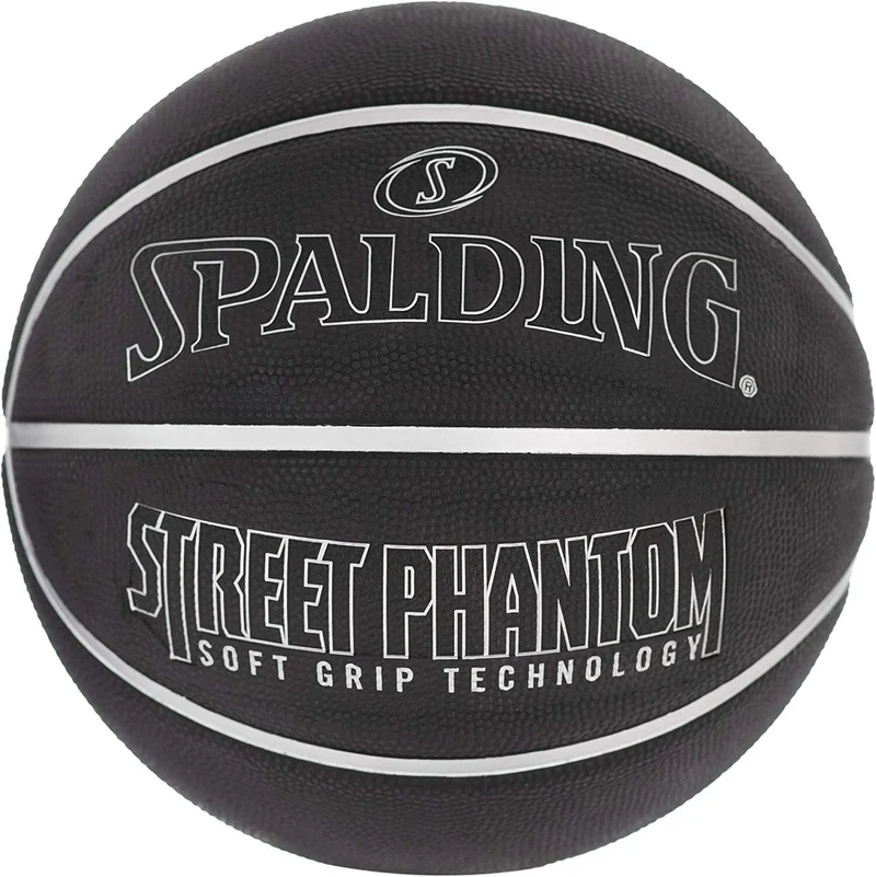 SPALDING Street SILVER PHANTOM Indoor Outdoor Basketball Size 29.5" I BRAND NEW