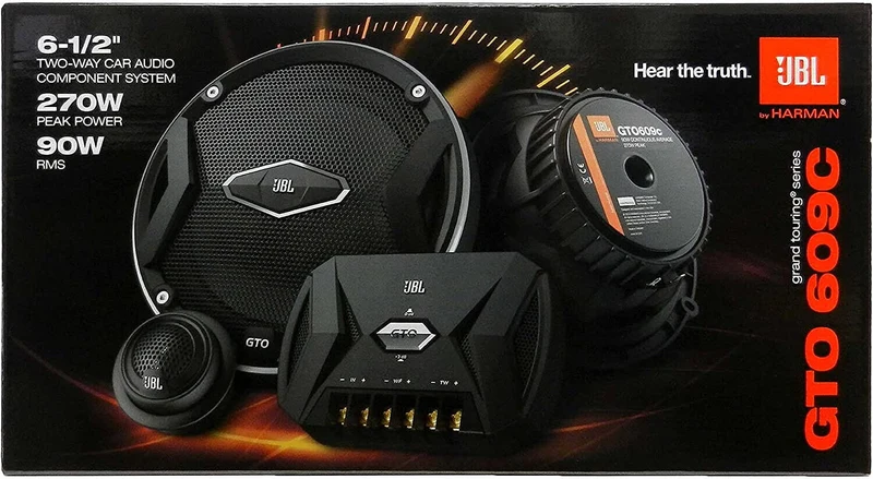 NEW GTO609C Premium 6.5-Inch Component Speaker Hign Quality CAR Speakers System