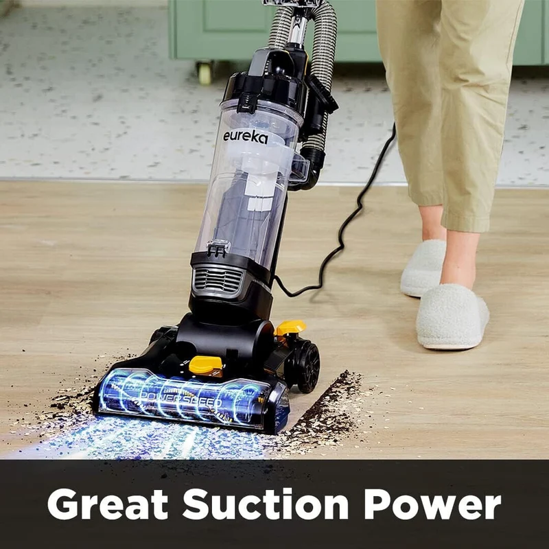 EUREKA PowerSpeed Lightweight Powerful Upright Vacuum Cleaner Carpet Hard Floor