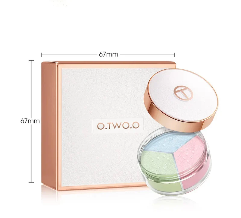 Poudre de Maquillage Correctrice Anti-rougeur