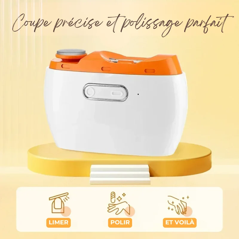 Coupe-Ongles Électrique Innovant - Polissage et Coupe