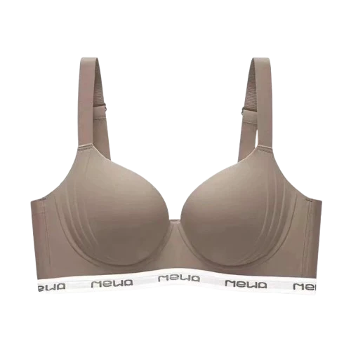Soutien-gorge en Soie Glacée Sans Couture Effet Push Up