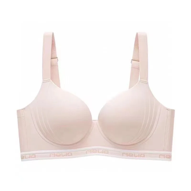 Soutien-gorge en Soie Glacée Sans Couture Effet Push Up
