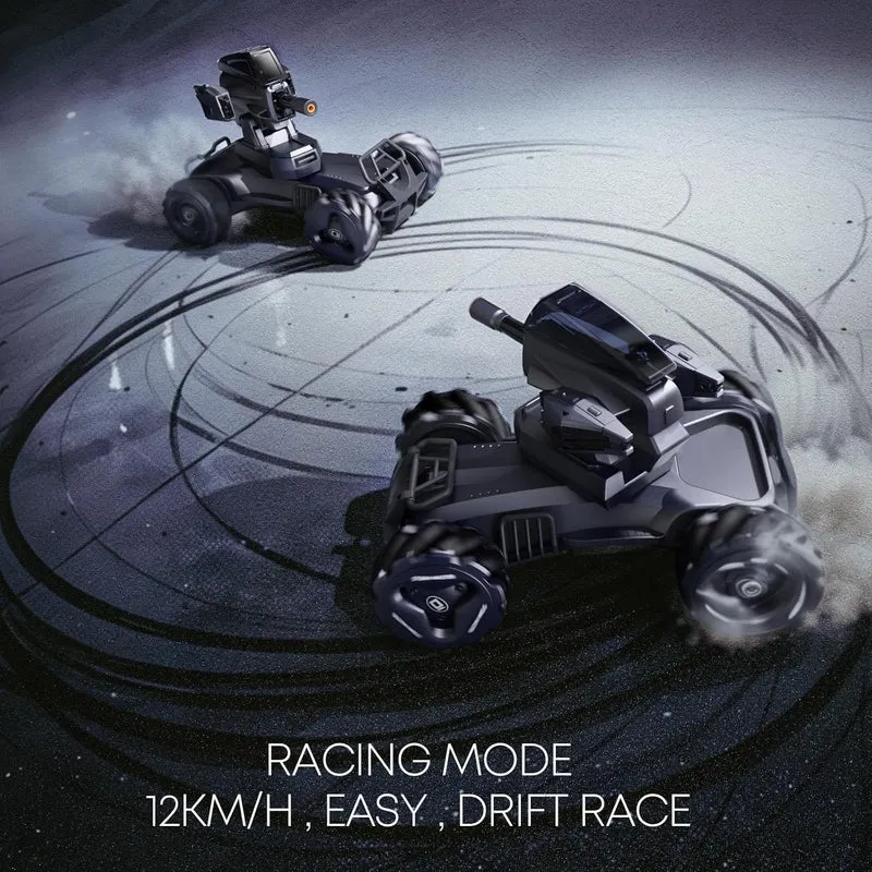V997 RC Big Monster Truck : 4X4 Large Off-Road RC Car 1:10 Large RC Car, Educational STEM Car & Programming & Water Bombs Battle,120Mins Play Time - (Black)