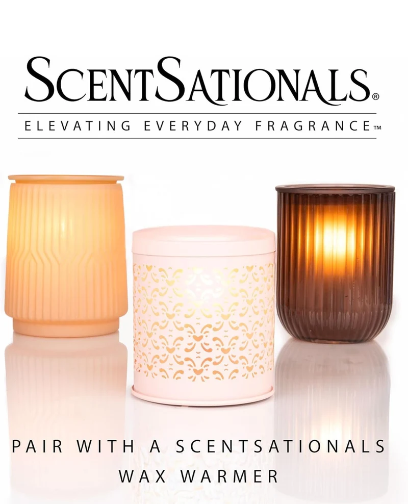 Scentsationals Wax Melts Strong Scent - Farmhouse Cookies - Long Lasting Scented Melts for Warmers, 10oz (Pack of 4)