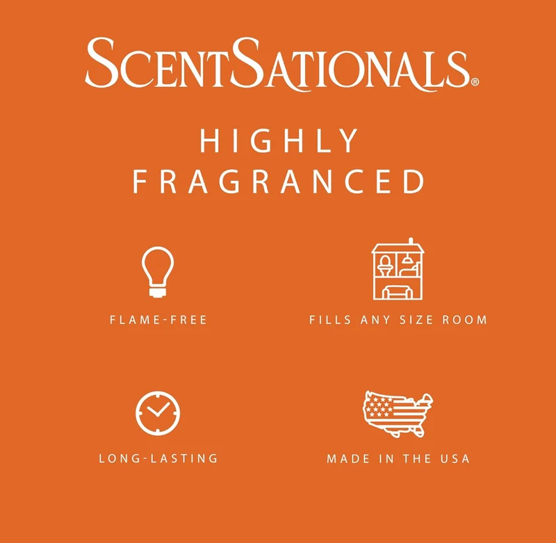 Scentsationals Wax Melts, Wax Cubes Strong Scent - Bakery Collection 2 Dreamsicle Cream - Long Lasting Scented Wax - 10oz (Pack of 4)