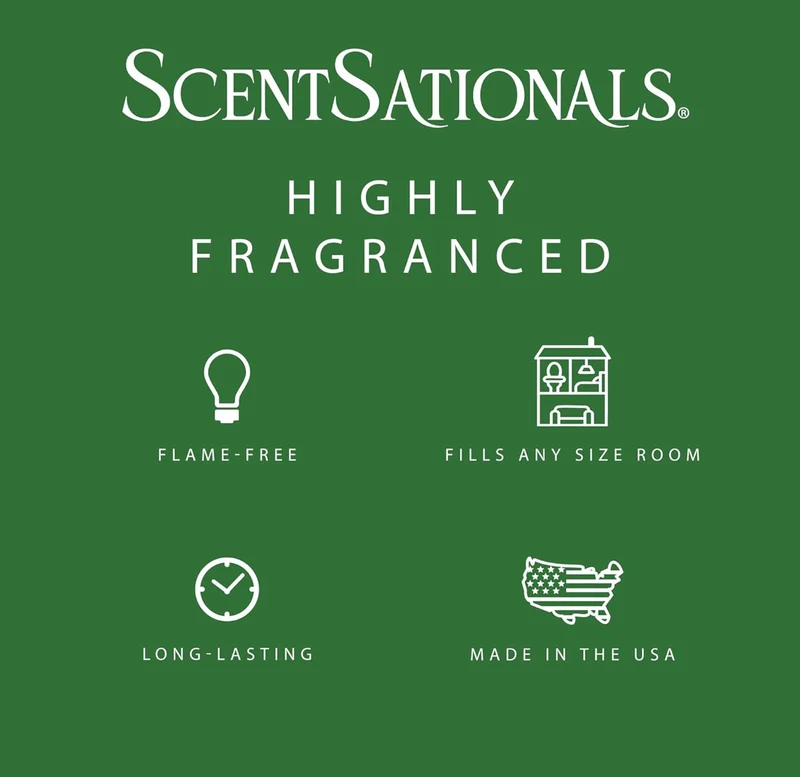 Scentsationals Wax Melts, Wax Cubes Strong Scent - Honeysuckle Pineapple - Long Lasting Scented Melts for Warmer - 10oz (PACK OF 4)