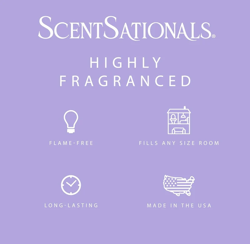 Scentsationals Wax Melts, Wax Cubes Strong Scent - Dream Cloud - Long Lasting Scented Wax Melts for Warmer -10oz (PACK OF 4)