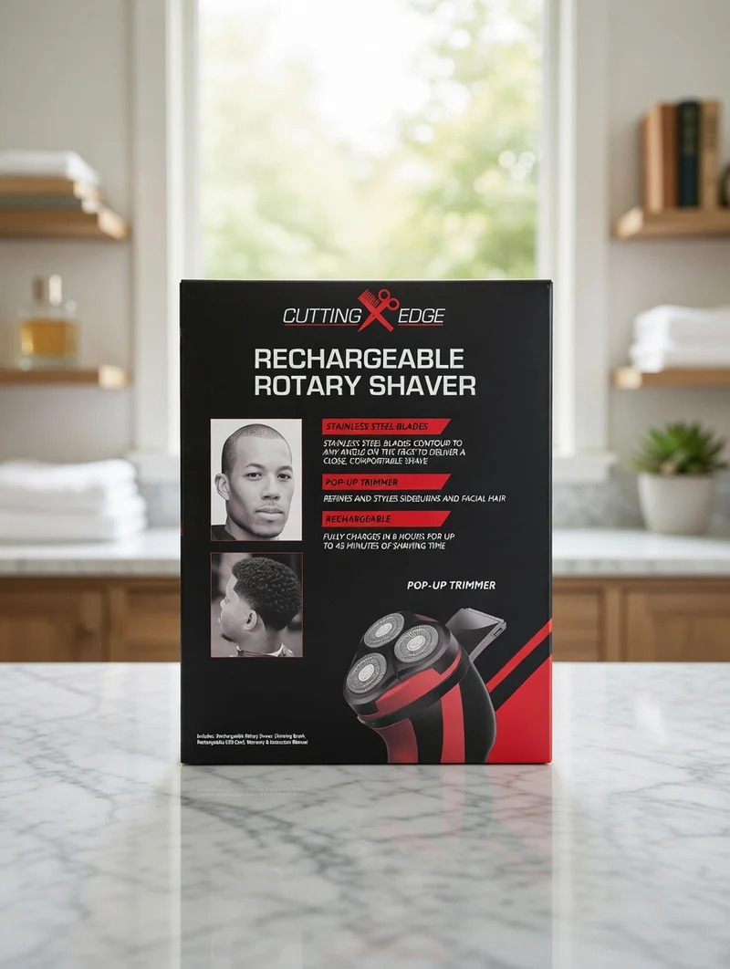 Cutting Edge Rotary Shaver Rechargeable