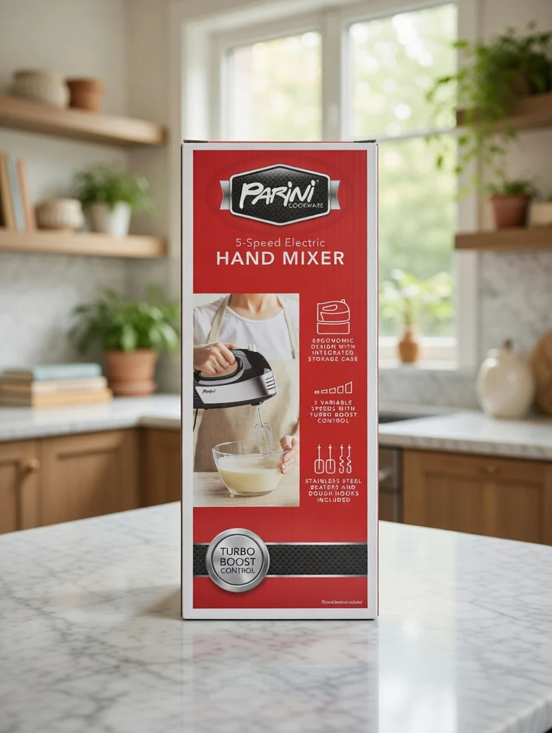 Parini 5-Speed Electric Hand Mixer