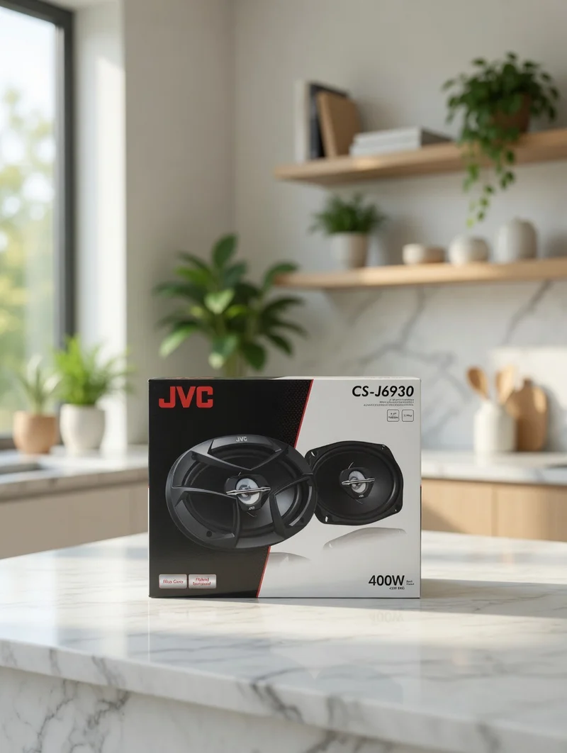 JVC CS-J6930 6x9” 400W 3-Way Coaxial Car Speakers