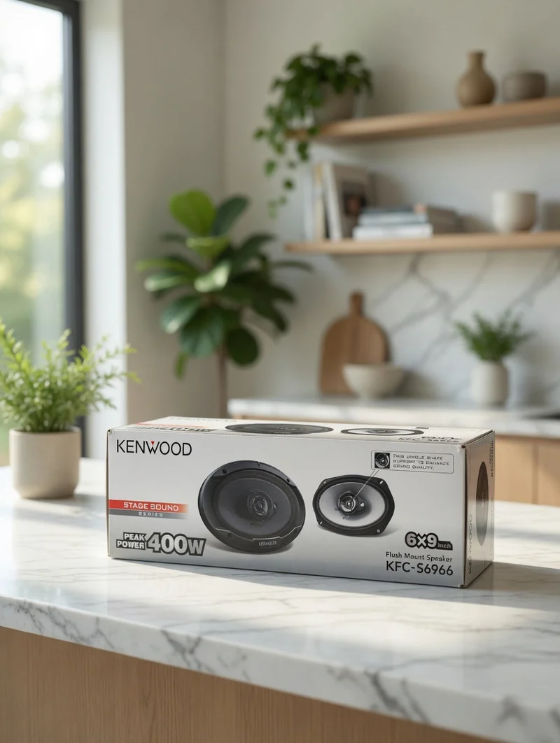 Kenwood KFC-S6966 6x9” 3-Way Flush Mount Car Speakers