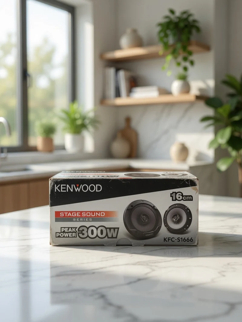 Kenwood KFC-S1666 16cm 300W 2-Way Flush Mount Car Speakers