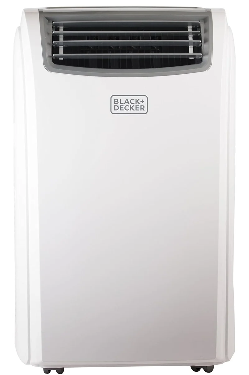 BLACK+DECKER Smart Portable Air Conditioner with Heat, 12,000 BTU Cooling, 9,000 BTU Heating for Rooms up to 550 Sq. Ft., Follow Me Remote, BPACT12HWT, White