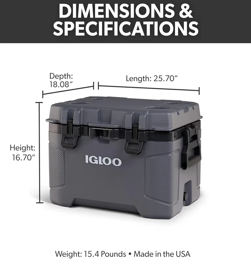 Igloo Trailmate Cooler | Insulated Hard Shell Ice Chest