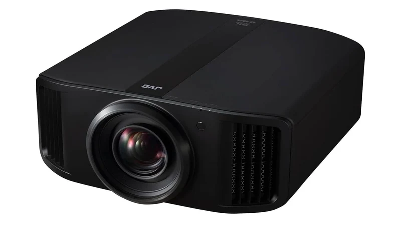 JVC DLA-NZ9 D-ILA Laser Home Theater Projector, 3000 Lumen, Native 4K with 8K e-ShiftX Technology, Frame Adapt HDR, 2-HDMI Inputs, Supports 8K-60P/4K-120P, Ideal for Gaming, HDR10+