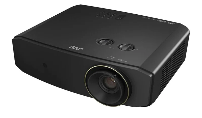 JVC LX-NZ30B 4K HDR Home Theater Projector, 3,300 Lumen, BLU-Escent Laser Phosphor Light Source, 20,000-Hour Lamp Life, Auto Select for HDR10 & HLG, Auto Tone Mapping, HDMI-2 Supporting 18Gpbs 4K