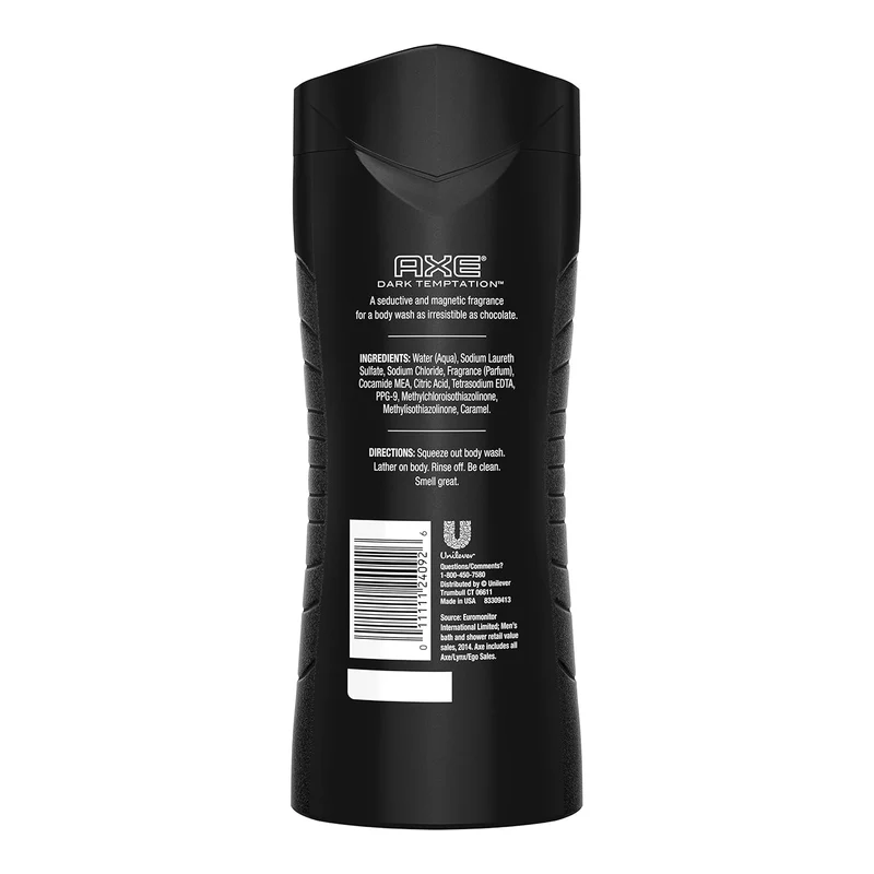 Axe Body Wash, Dark Temptation Clean + Relaxed (16oz )