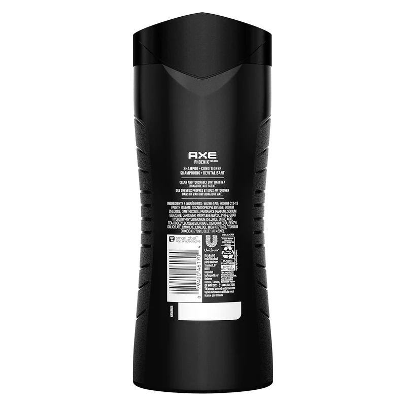 AXE 2 in 1 Shampoo and Conditioner Phoenix - Clean and Strong (16 oz)