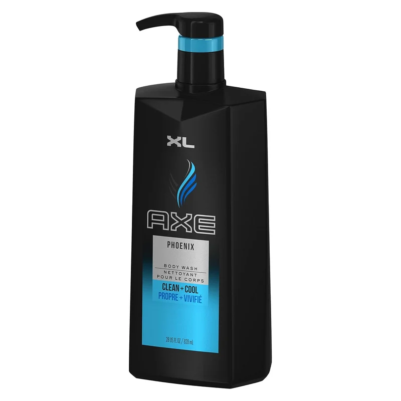AXE Body Wash for Men, Phoenix XL Clean + Cool - with Pump (28 oz)