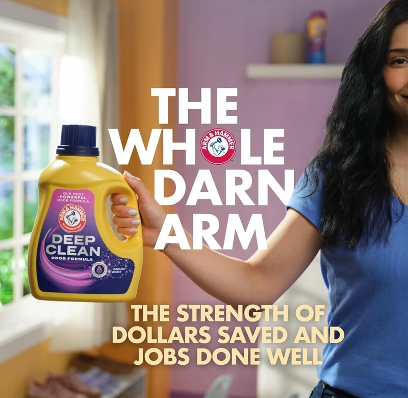 ARM & HAMMER™ Deep Clean Stain Formula Liquid Laundry Detergent Stain Remover - Sparkling Clean Scent (150 Oz)