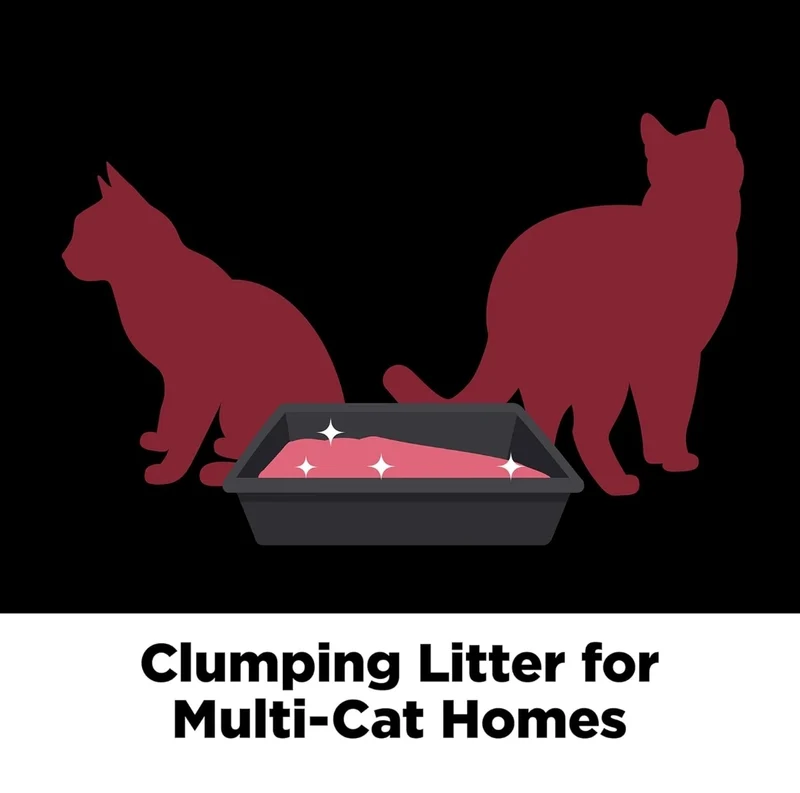 ARM & HAMMER Clump & Seal Platinum Clumping Cat Litter 14-Day Odor Control (27.5 Lbs)