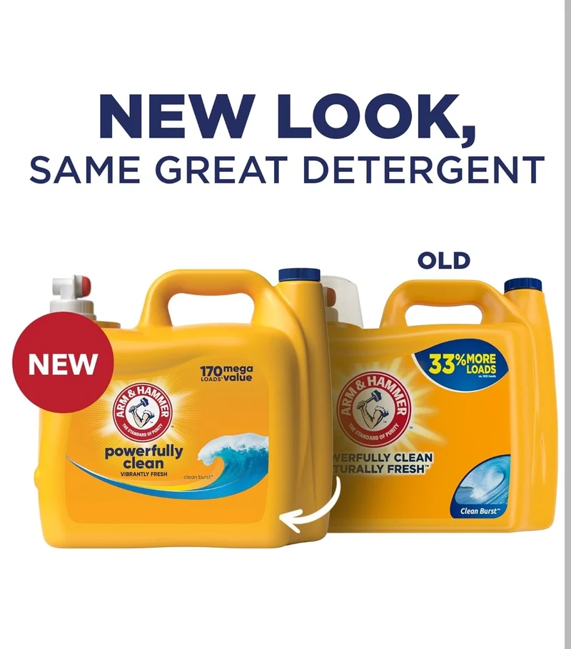 ARM & HAMMER Liquid Laundry Detergent - Clean Burst Fresh (170 fl oz)