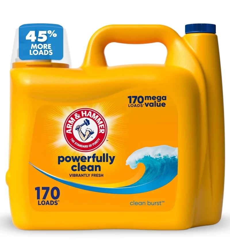 ARM & HAMMER Liquid Laundry Detergent - Clean Burst Fresh (170 fl oz)