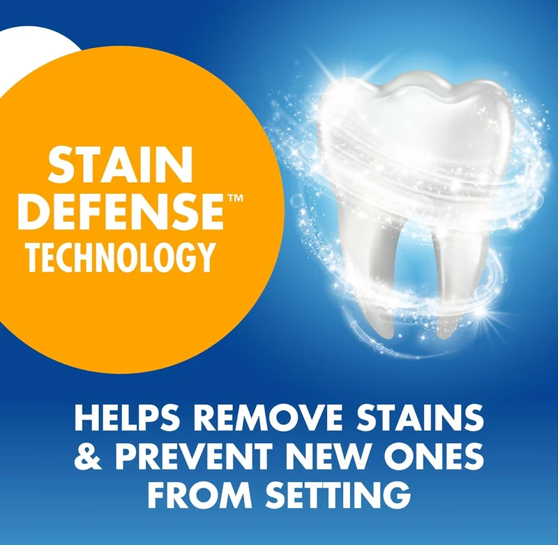 ARM & HAMMER Advance White Toothpaste Stain Defense, Fluoride - Clean Mint Flavor, 6.0 Oz (Pack of 4)