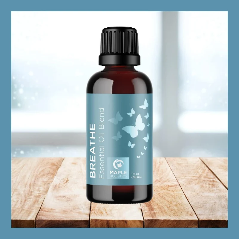Essential Oil for Diffuser - Invigorating Breathe Essential Oil Blend Eucalyptus