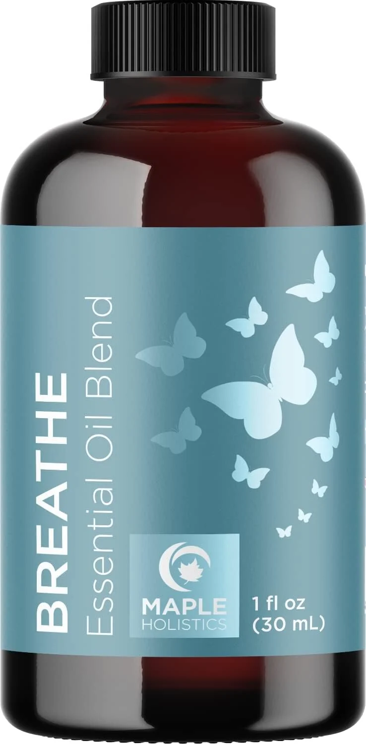 Essential Oil for Diffuser - Invigorating Breathe Essential Oil Blend Eucalyptus