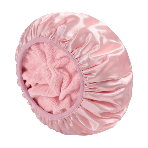 Bonnet de Douche Réutilisable Intérieur Microfibre