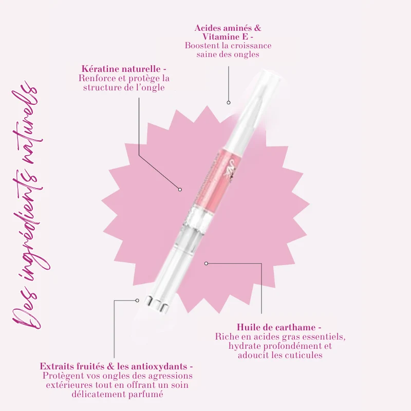 Lot de 15 Stylos Huile nourrissante pour Cuticules