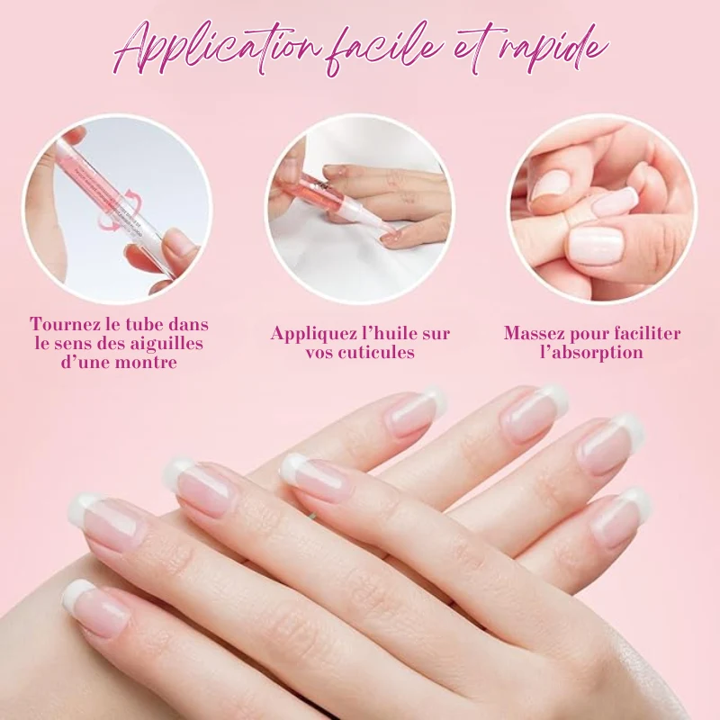 Lot de 15 Stylos Huile nourrissante pour Cuticules