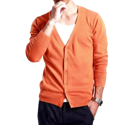 Cardigan en tricot pour Homme - 10 Couleurs