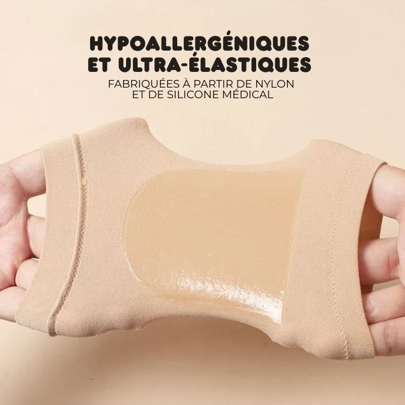 Chaussettes de Protection SmartGel pour Talon - 1 PAIRE ACHETÉE = 1 OFFERTE