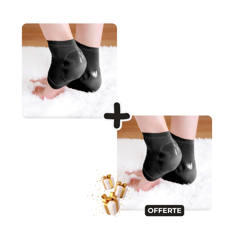 Chaussettes de Protection SmartGel pour Talon - 1 PAIRE ACHETÉE = 1 OFFERTE