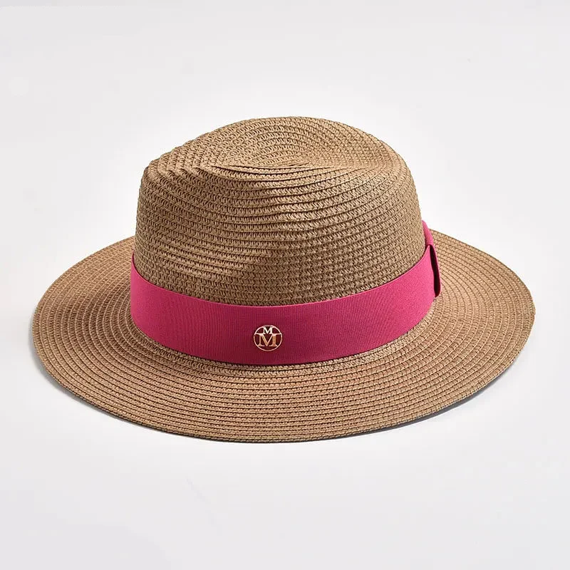 Chapeau d'été en Paille - Protection UV