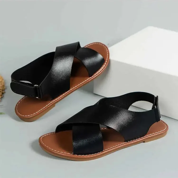 Sandales Légères à Brides Croisées Antidérapantes - Été 2025